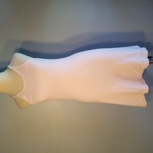 Moda Intl BRA DRESS XS Light Pink Built in Bra BodyCon Racer Spaghetti Straps